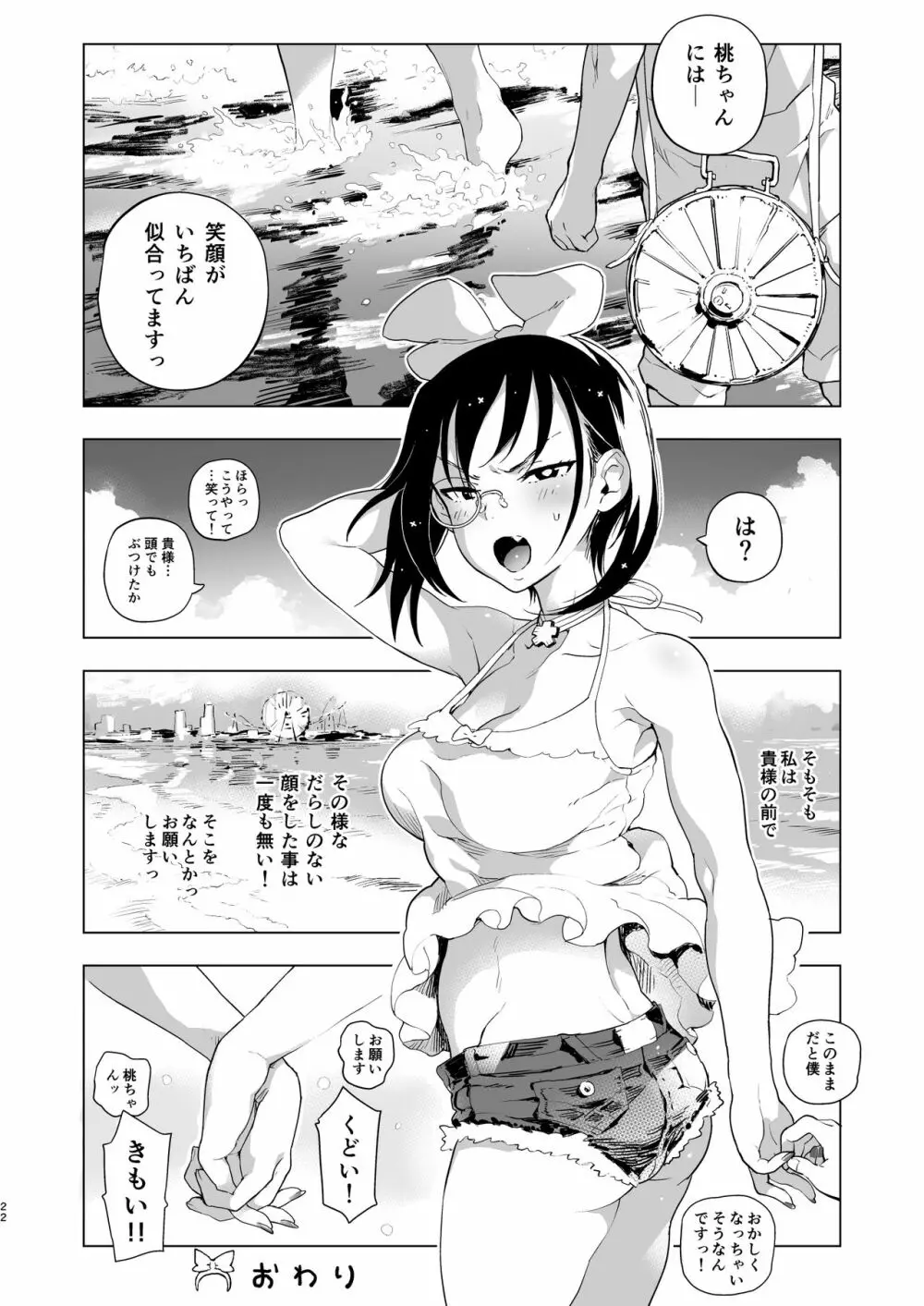 泣かないで!桃ちゃん!!2 - page22