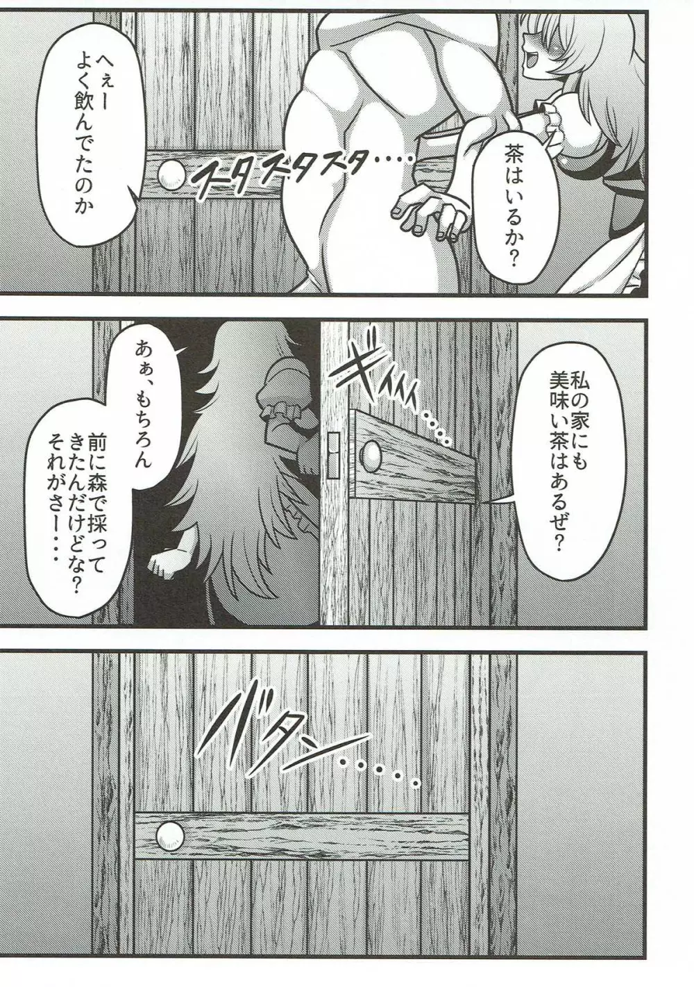 幻想入りして魔理沙邸に着いたは良いが全裸だった。 - page16