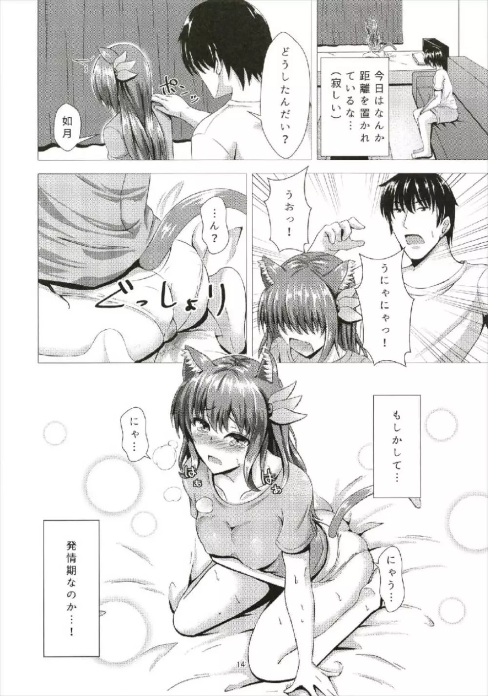 傾国の如月5 捨て猫如月ちゃん - page14