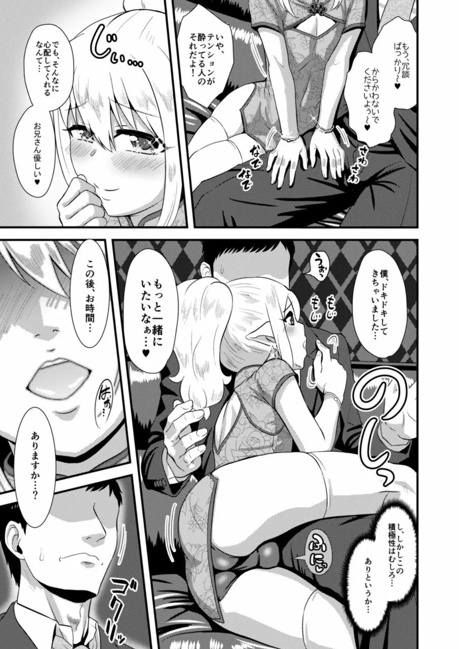 よいどれ男の娘エルフとラブハメアフター・タイム - page8