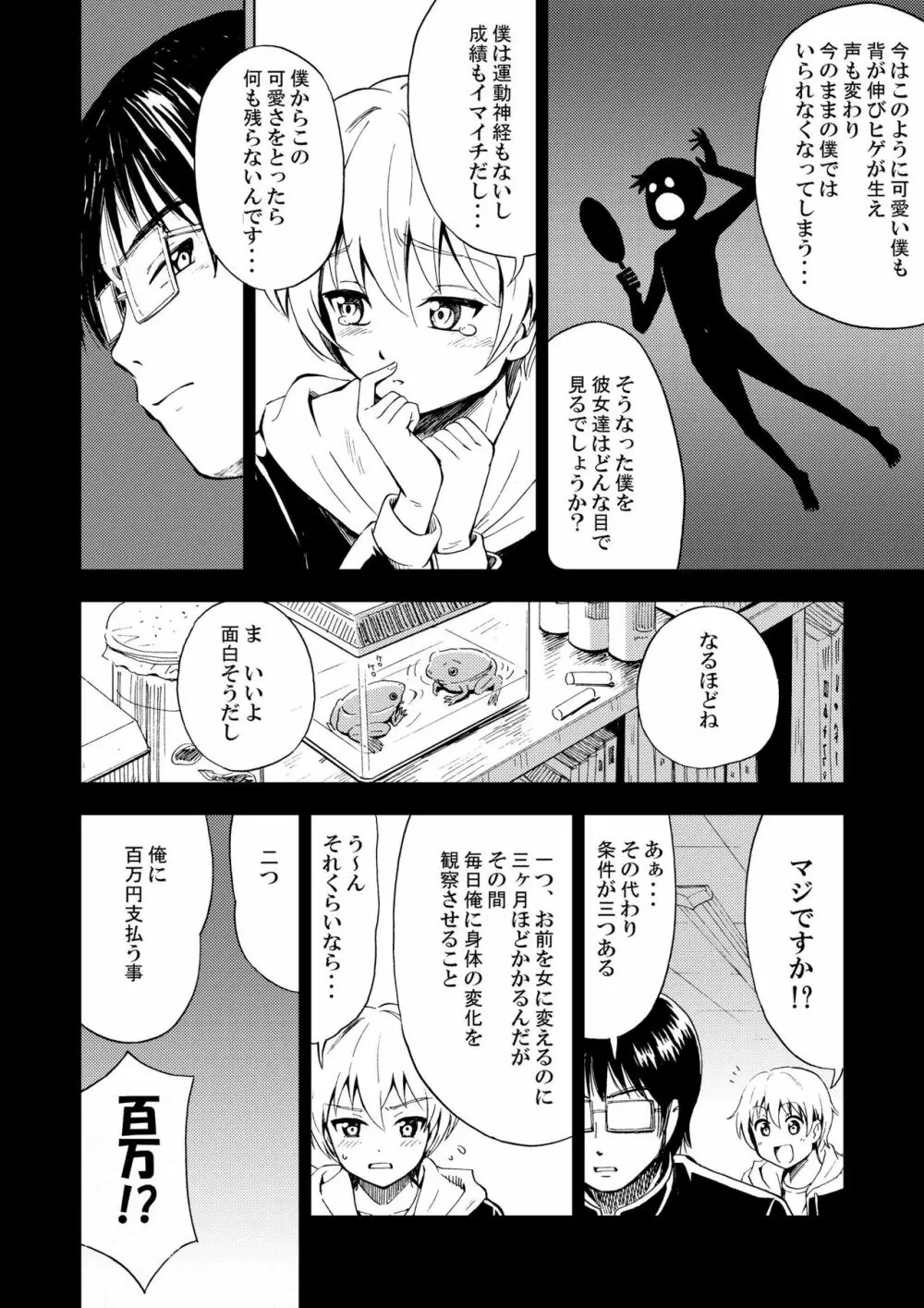 女の子になる薬 - page6