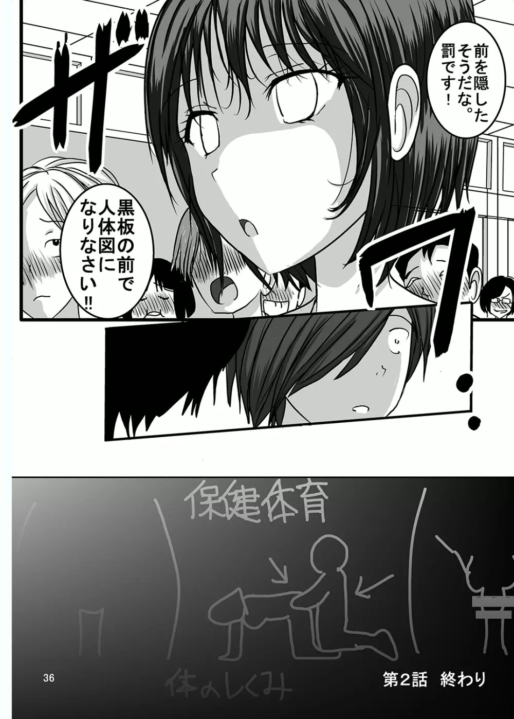 宿題忘れました子さんへの全裸教育 2 - page35