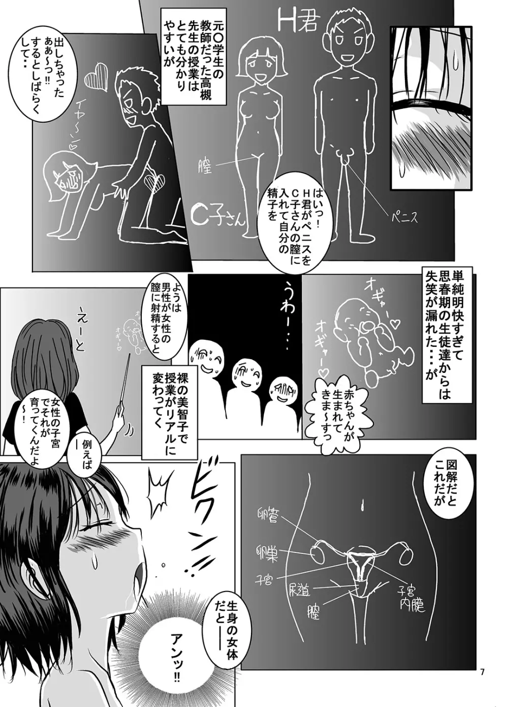 宿題忘れました子さんへの全裸教育 3 - page7