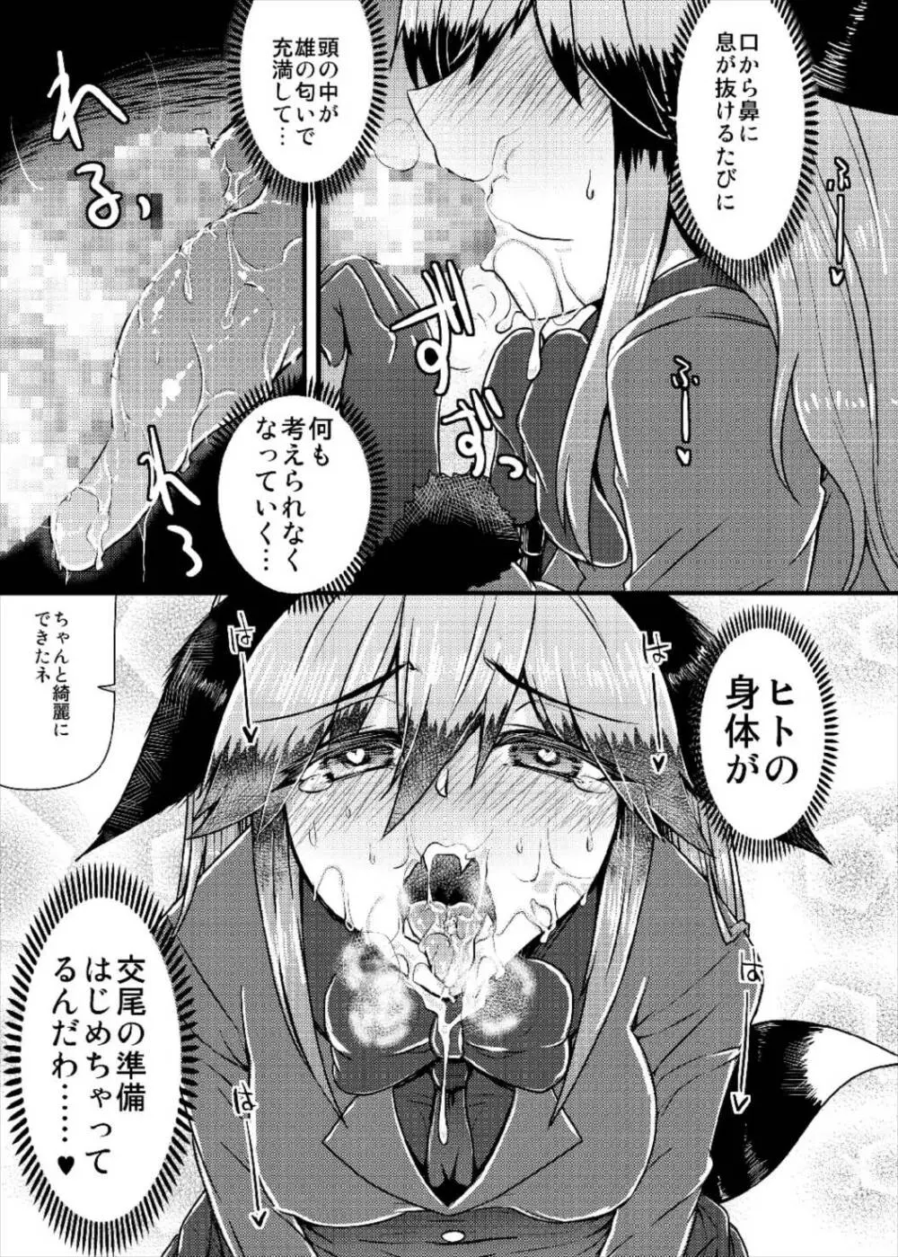 ギンギツネちゃんにヒトの交尾をおしえたいっ - page13