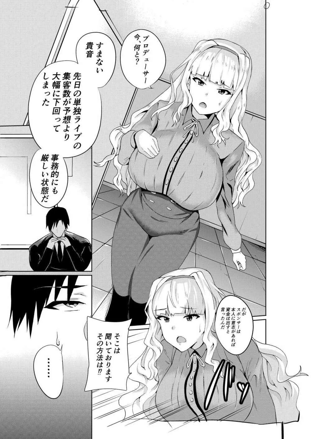 四〇貴音芸能堕ち1 - page2