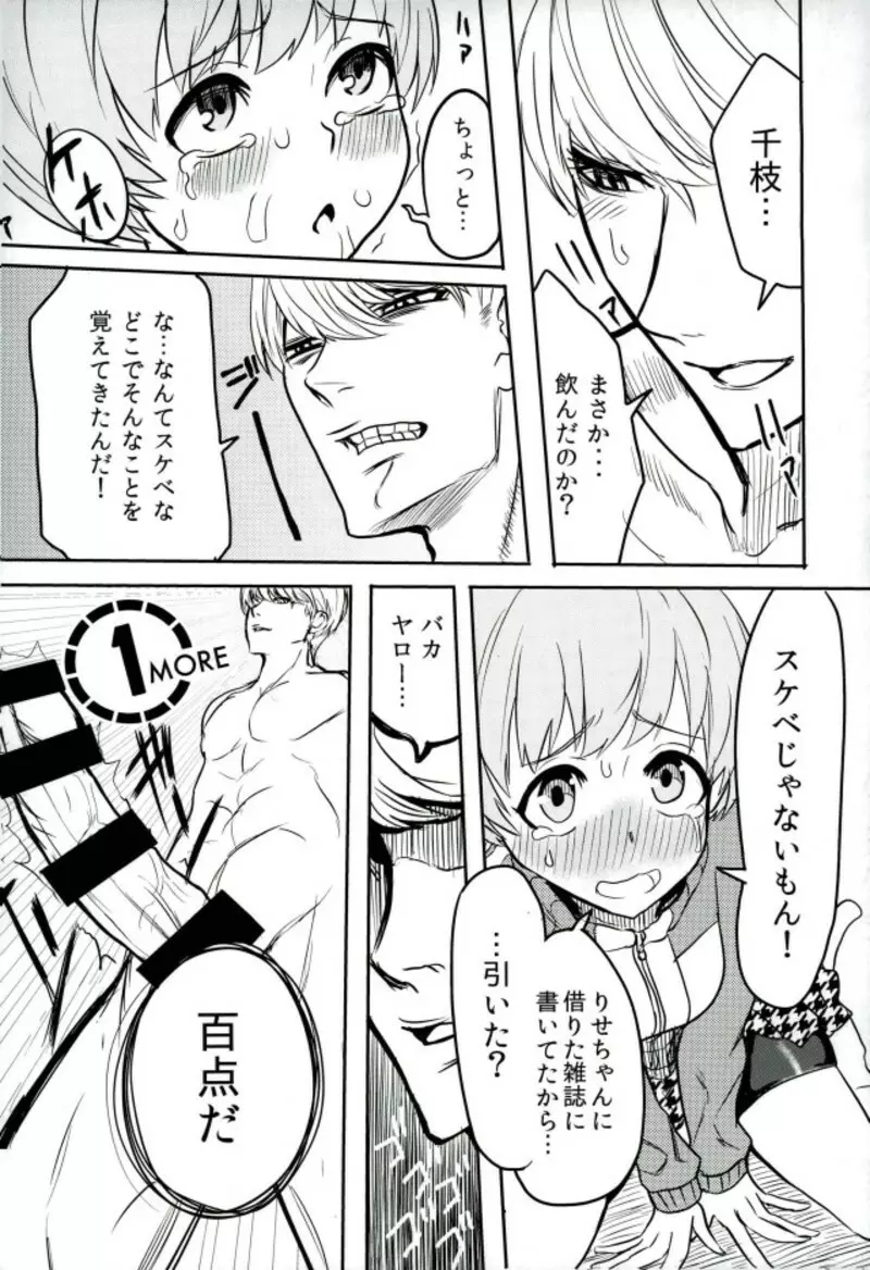 里中千枝ちゃんをペロペロする本 - page14