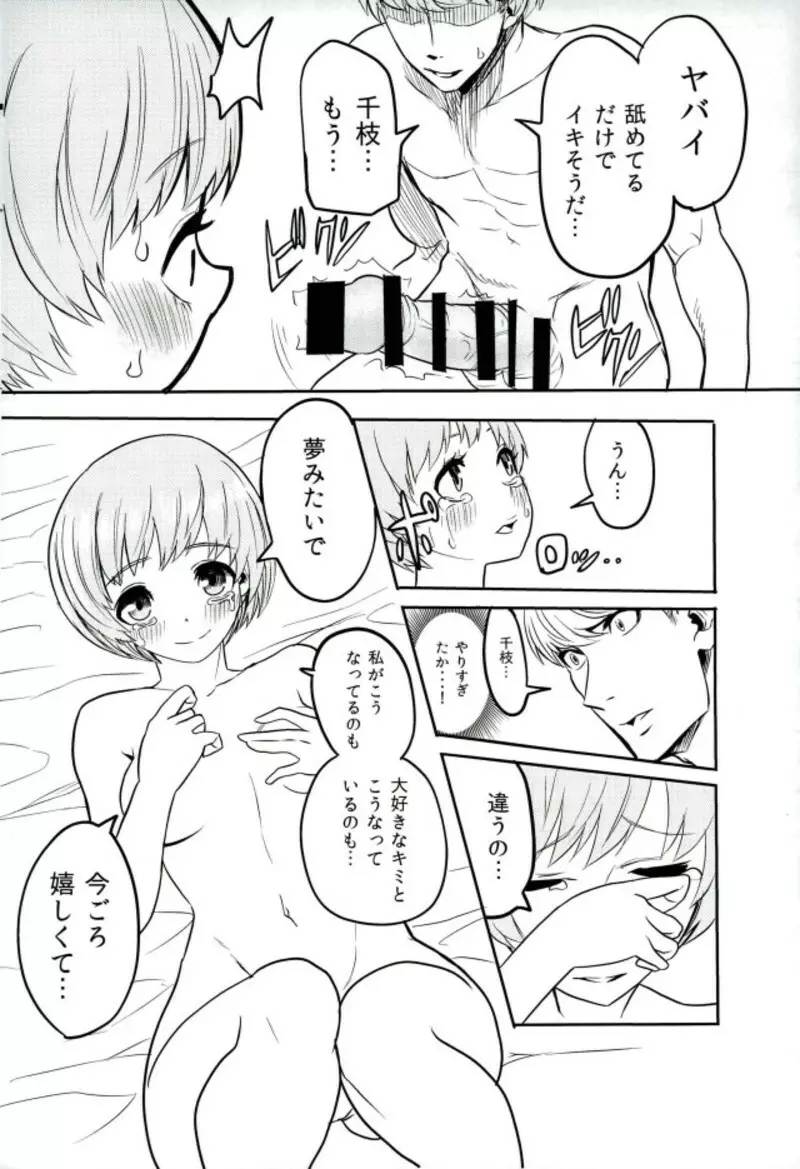 里中千枝ちゃんをペロペロする本 - page18