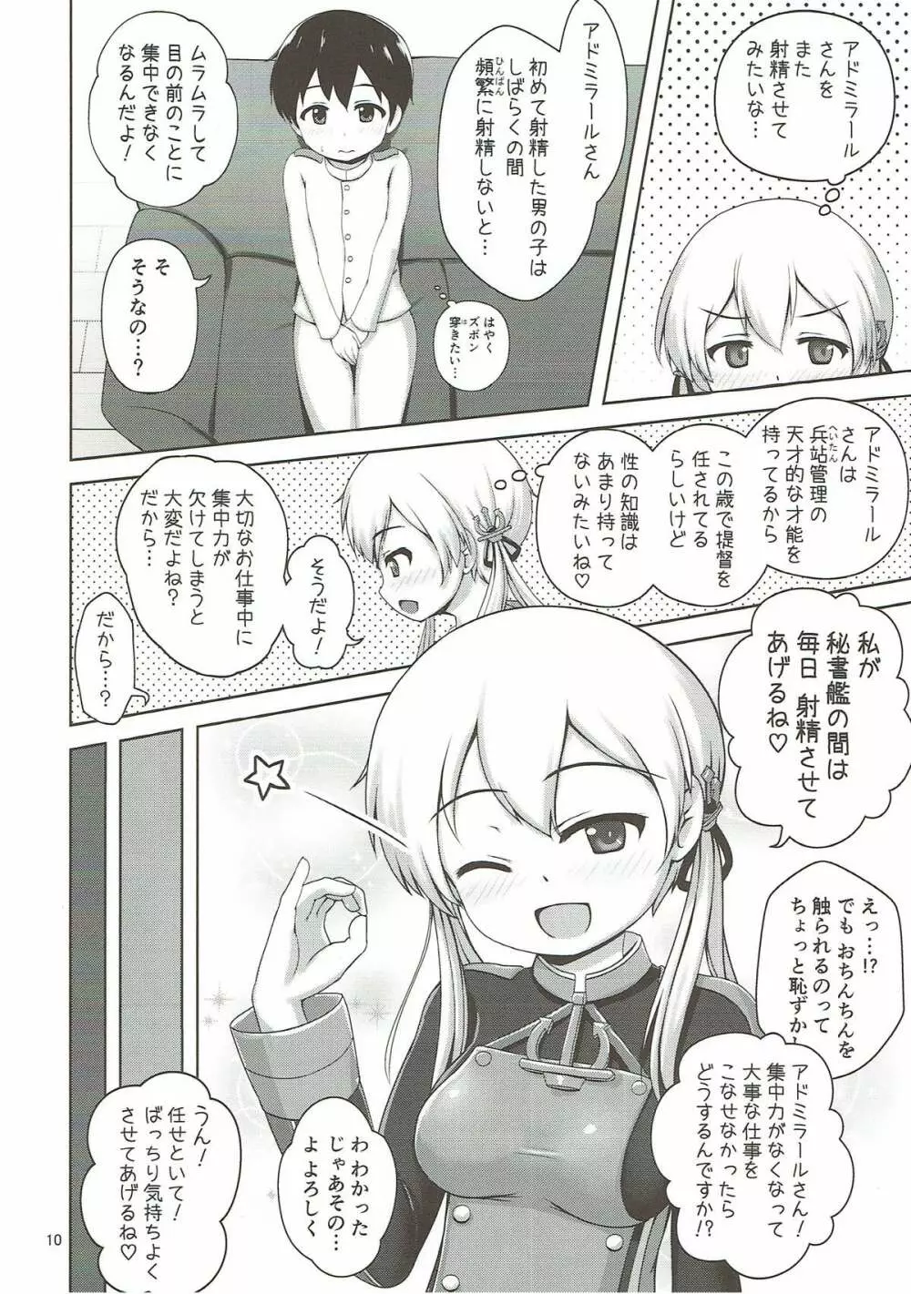 プリンツとショタ提督のあまあまDays - page8