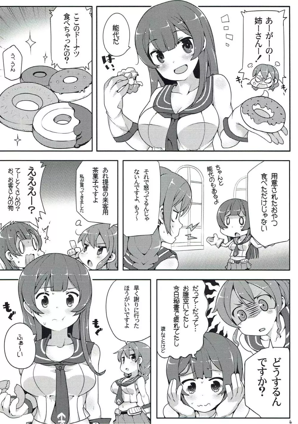 阿賀野はちょろイン!? 2 - page3