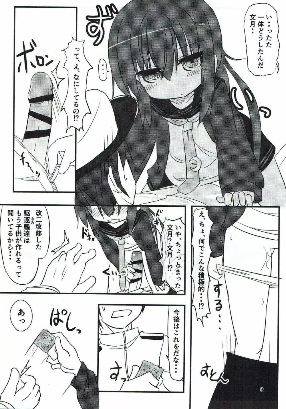 文月だってちゃんとデキるんだから! - page8