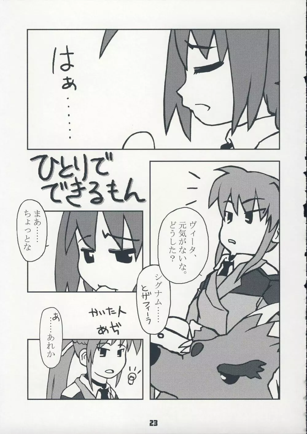 (C75) [高速回転 (よろず)] NANOHA-NO-HON (魔法少女リリカルなのは) - page22