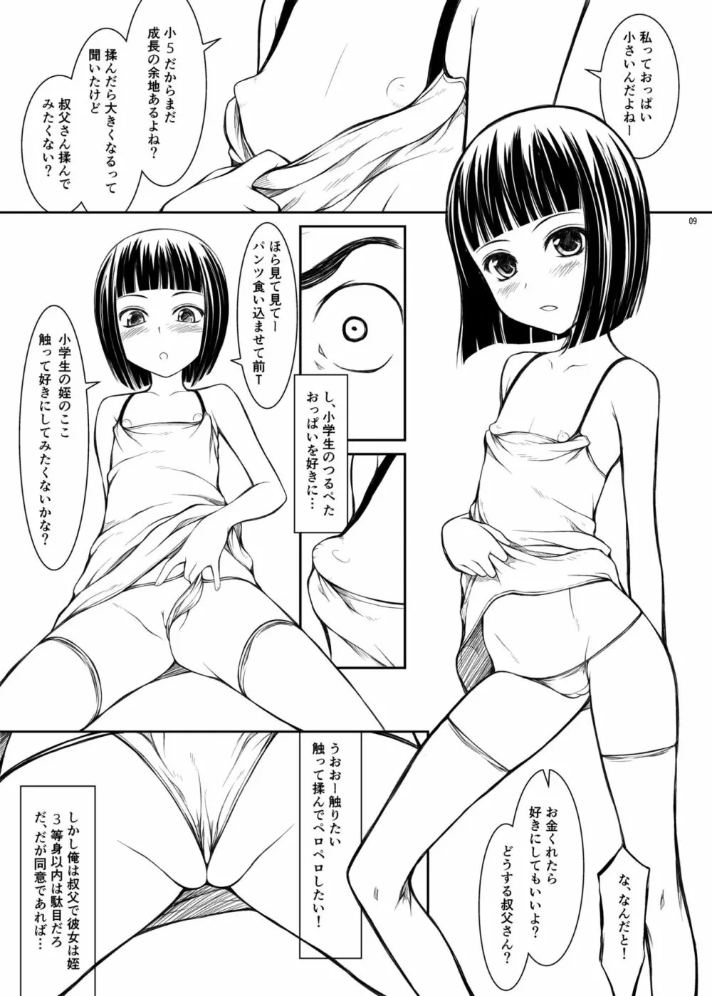 姪っ娘 ~氏家さん家の家庭内商売~ - page8