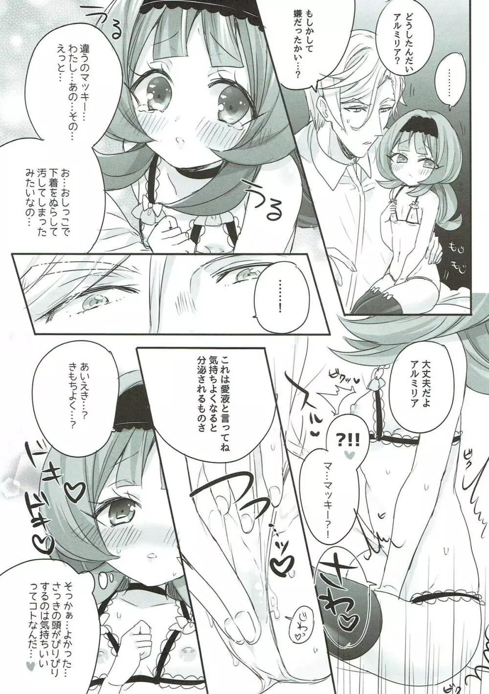 アルミリアとマッキーのラブラブ初夜えっち - page7