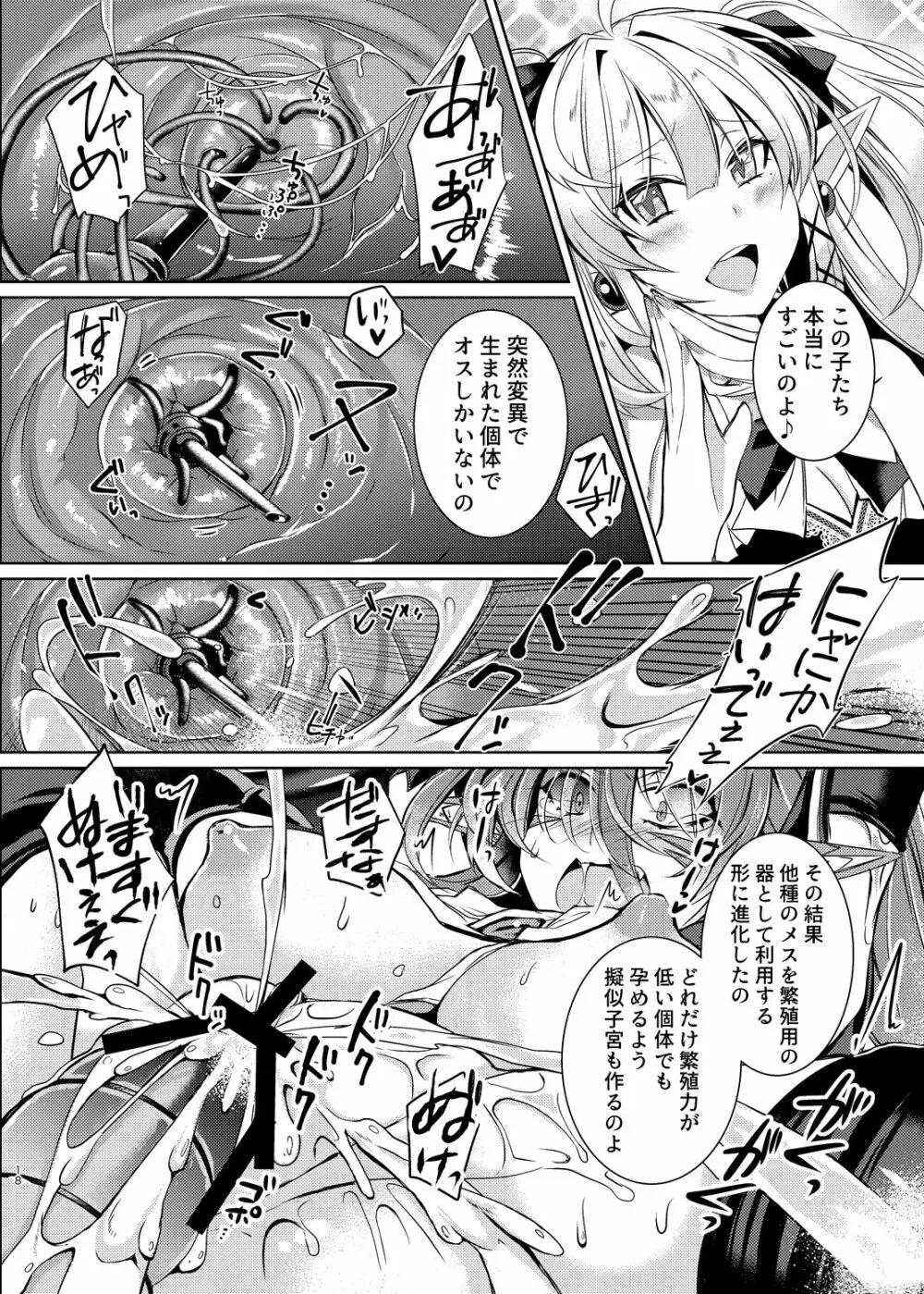 堕落龍姫ゼラニティア - page17