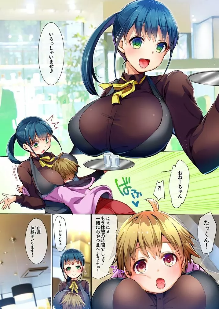 巨乳のお姉ちゃんは好きですか?VIER - page3