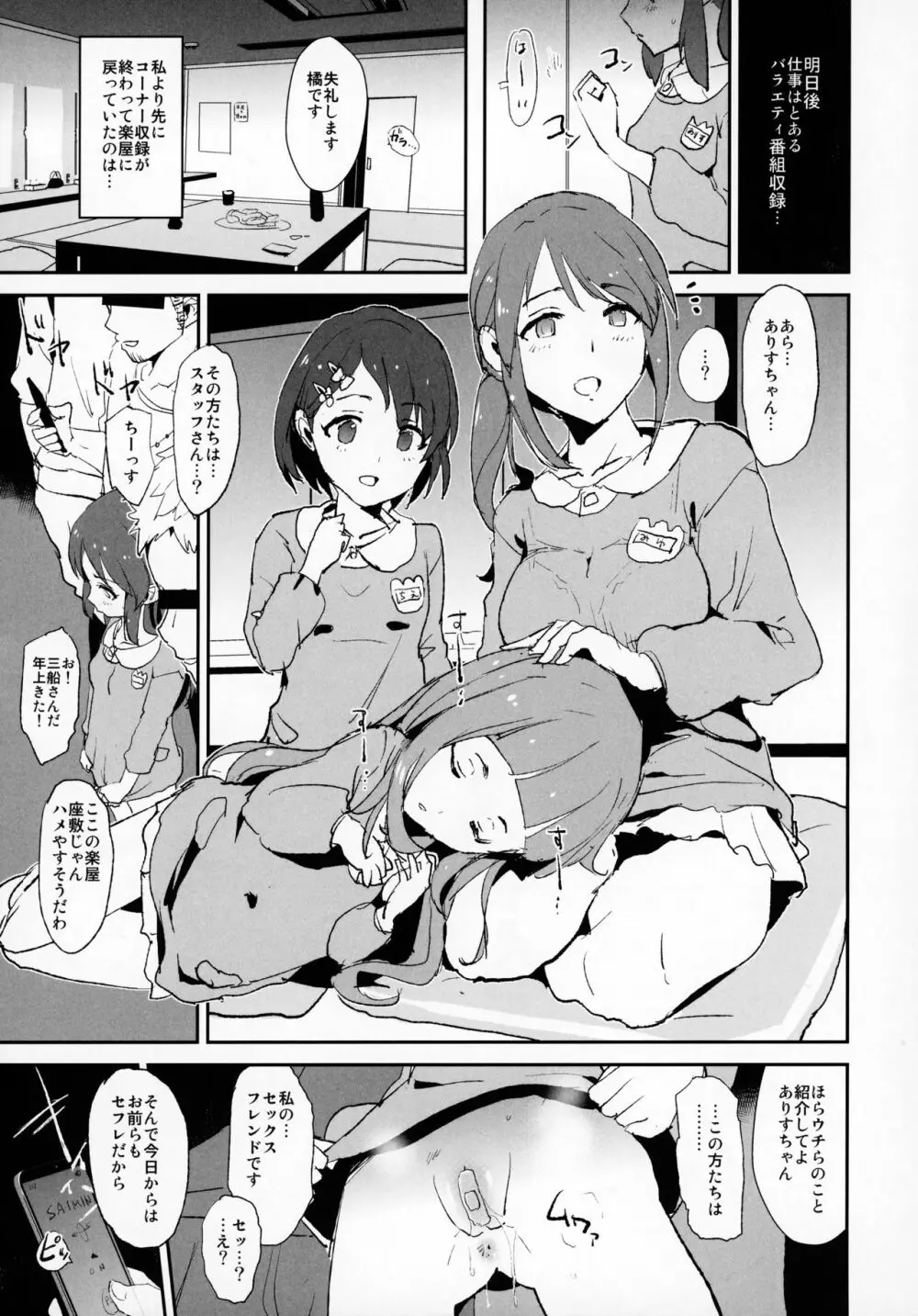 橘ありすと催眠ドスケベセックスフレンズwith三船美優と佐々木千枝 - page6