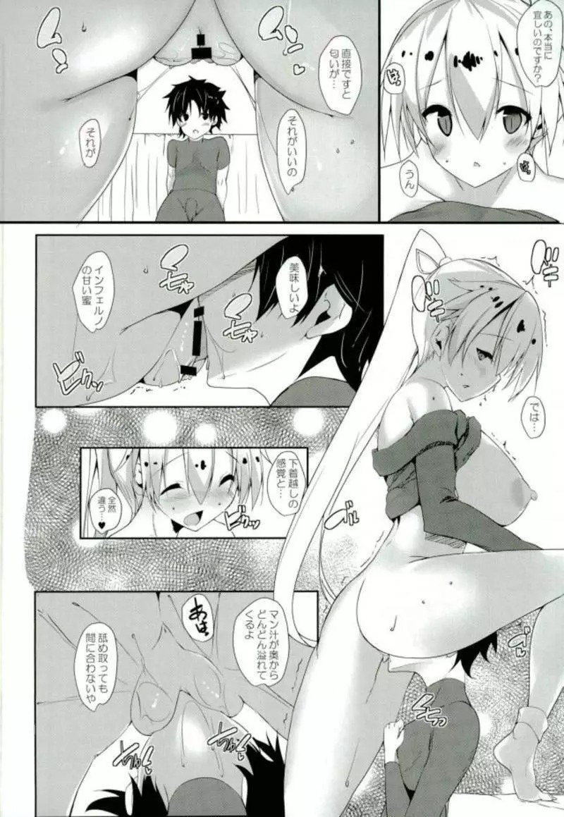 PUNIPUNI SERVANT 少年マスターがインフェルノさんを好き放題にする日 - page13