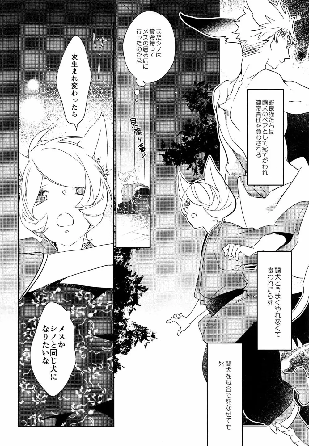 闘犬シノ丸と担当整備猫ヤマギの恋物語 - page5