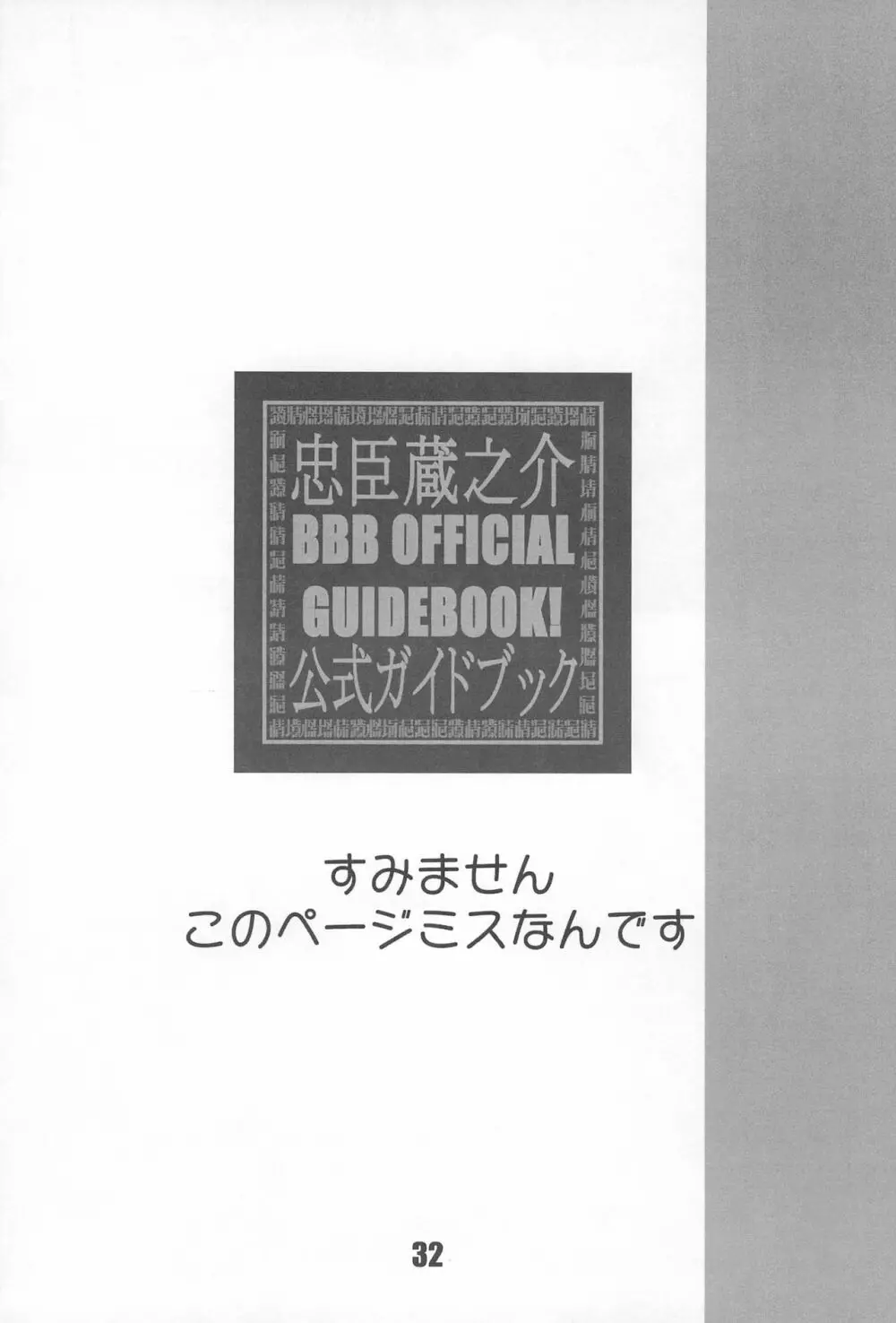 BBB OFFICIAL GUIDE BOOK - page32