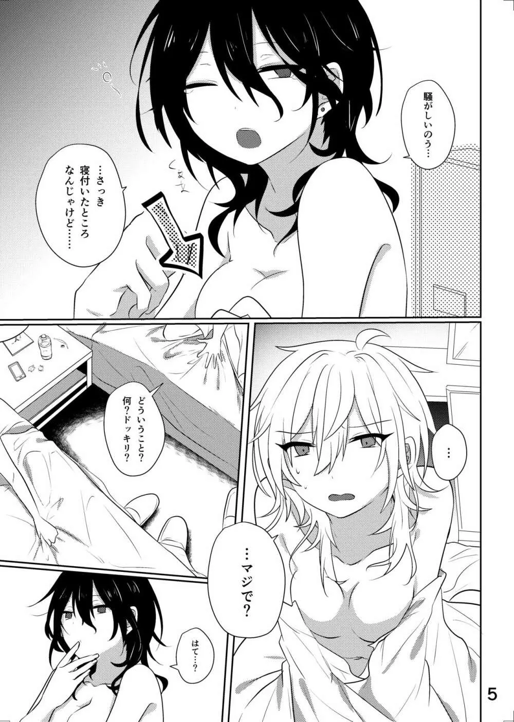 センパイが♀になんかなるわけね~だろ! - page4