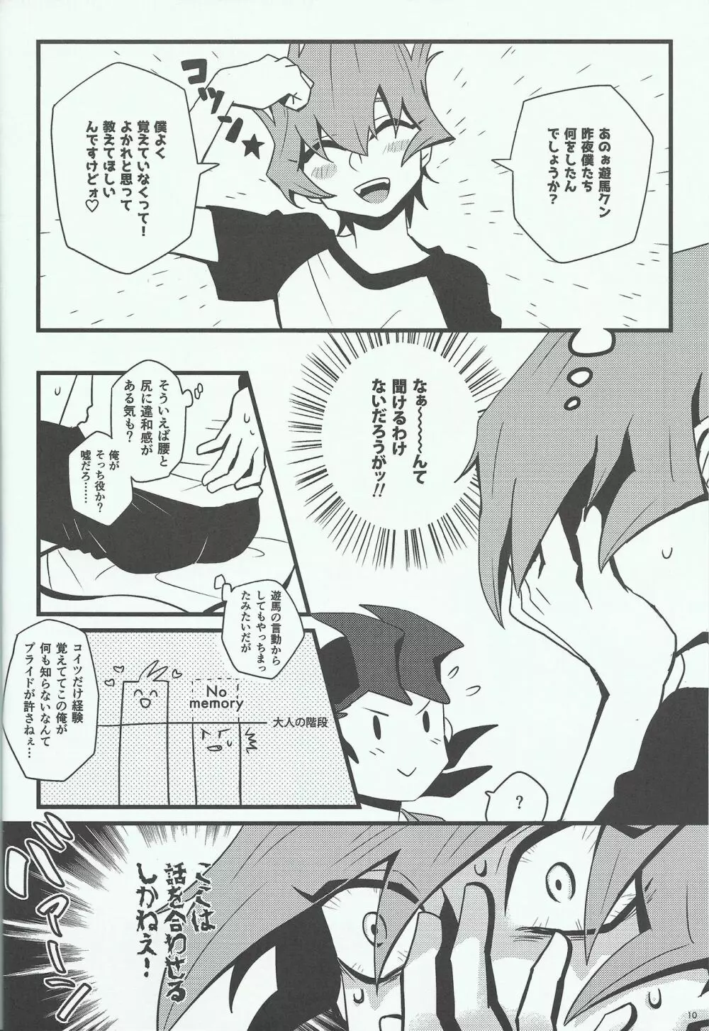 夜が零れて - page9