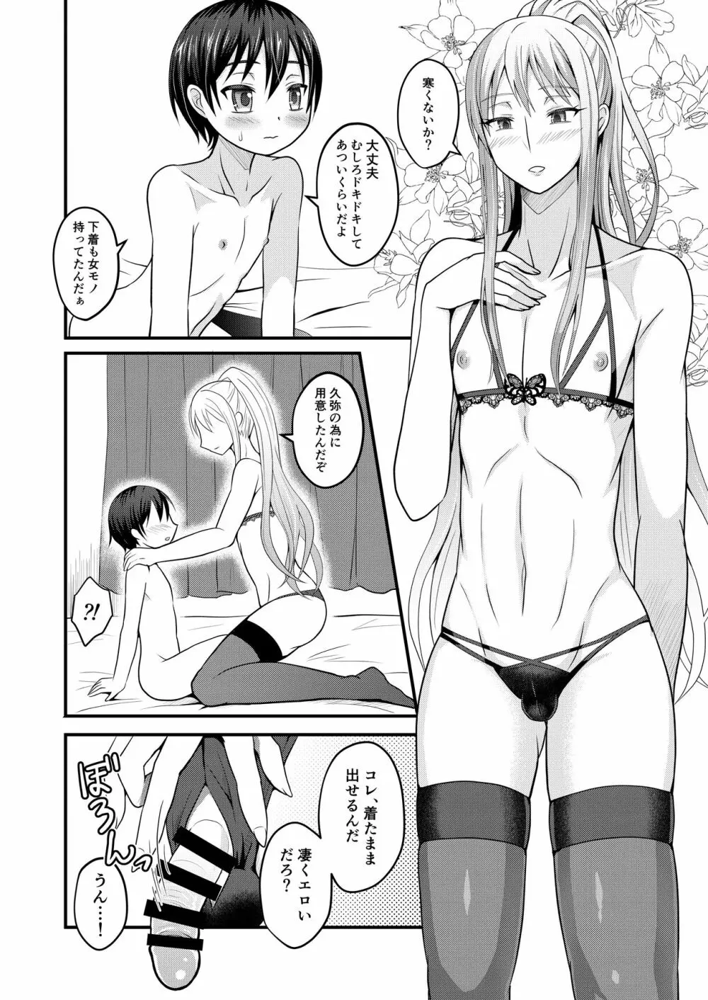 甘えたがりな弟は男姉ちゃん離れが出来ない - page11