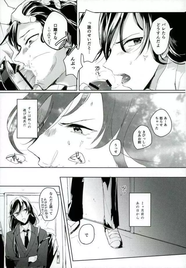 男子高校生奴隷契約 - page6