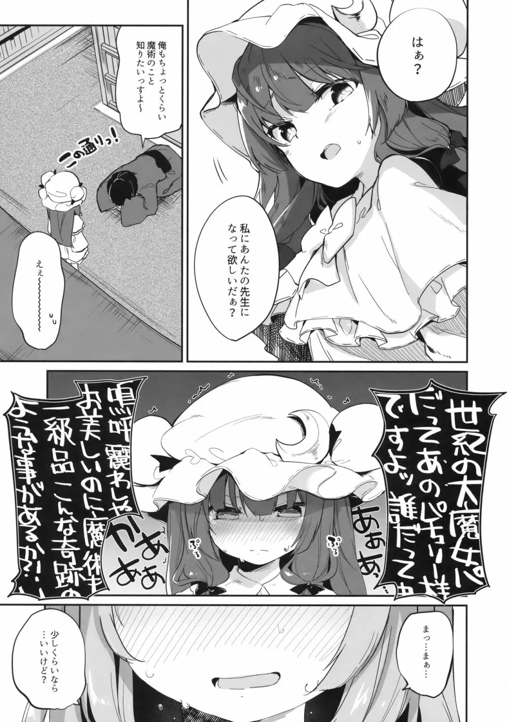 パチュリー先生が教えてくれる - page4