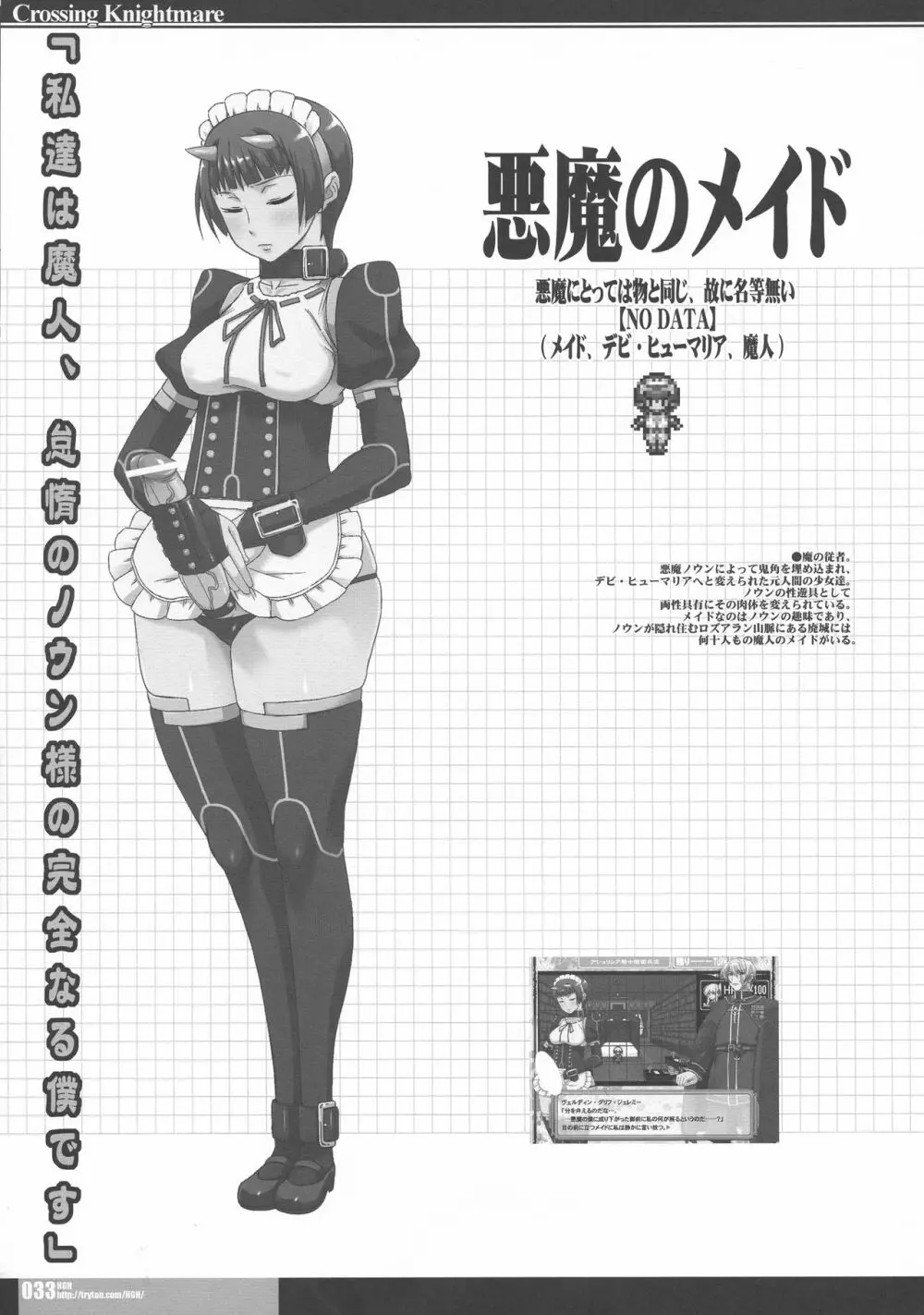 (C79) [HGH, KI-SofTWarE (HG茶川, 危険思想)] CrossinGKnighTMarE ~穢れ逝く聖女達への讃歌~ IdeaNOTE SP2 - page31