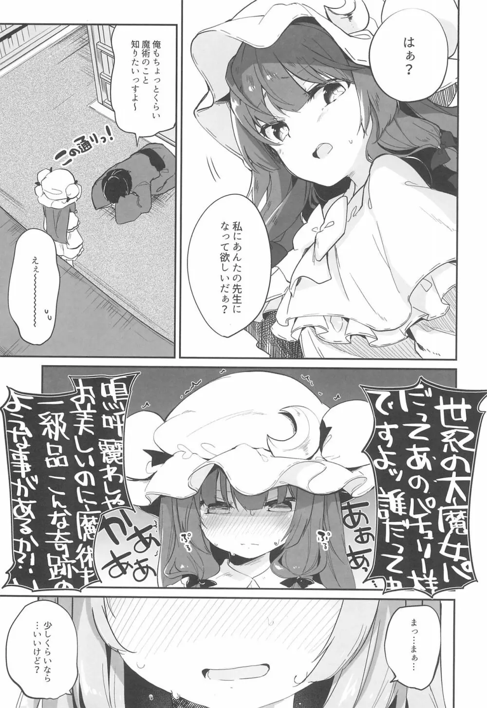 パチュリー先生が教えてくれる - page5