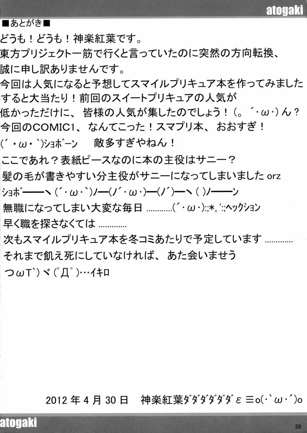 俺の好きなプリキュアがこんなにアヘるわけがない - page28