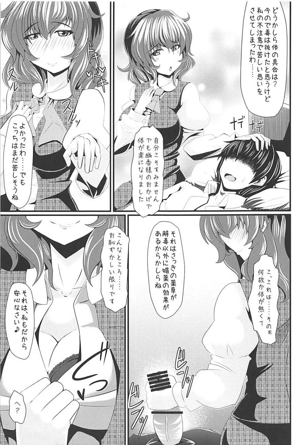 幽香様とえろえろらぶらぶする本 - page6