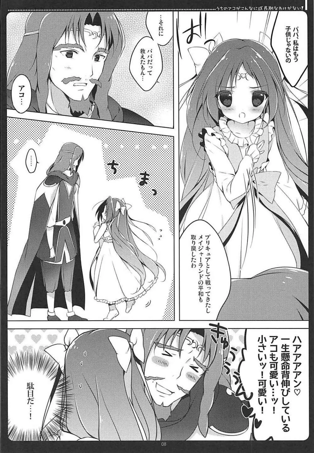 うちのアコがこんなに成長期なわけがない！ - page6