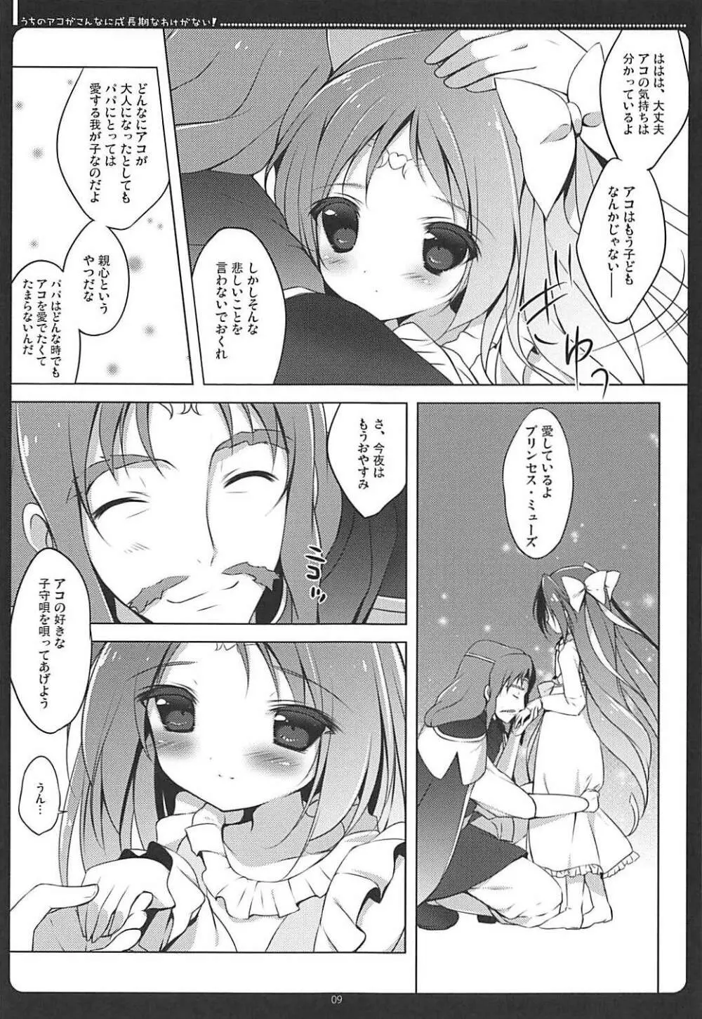 うちのアコがこんなに成長期なわけがない！ - page7