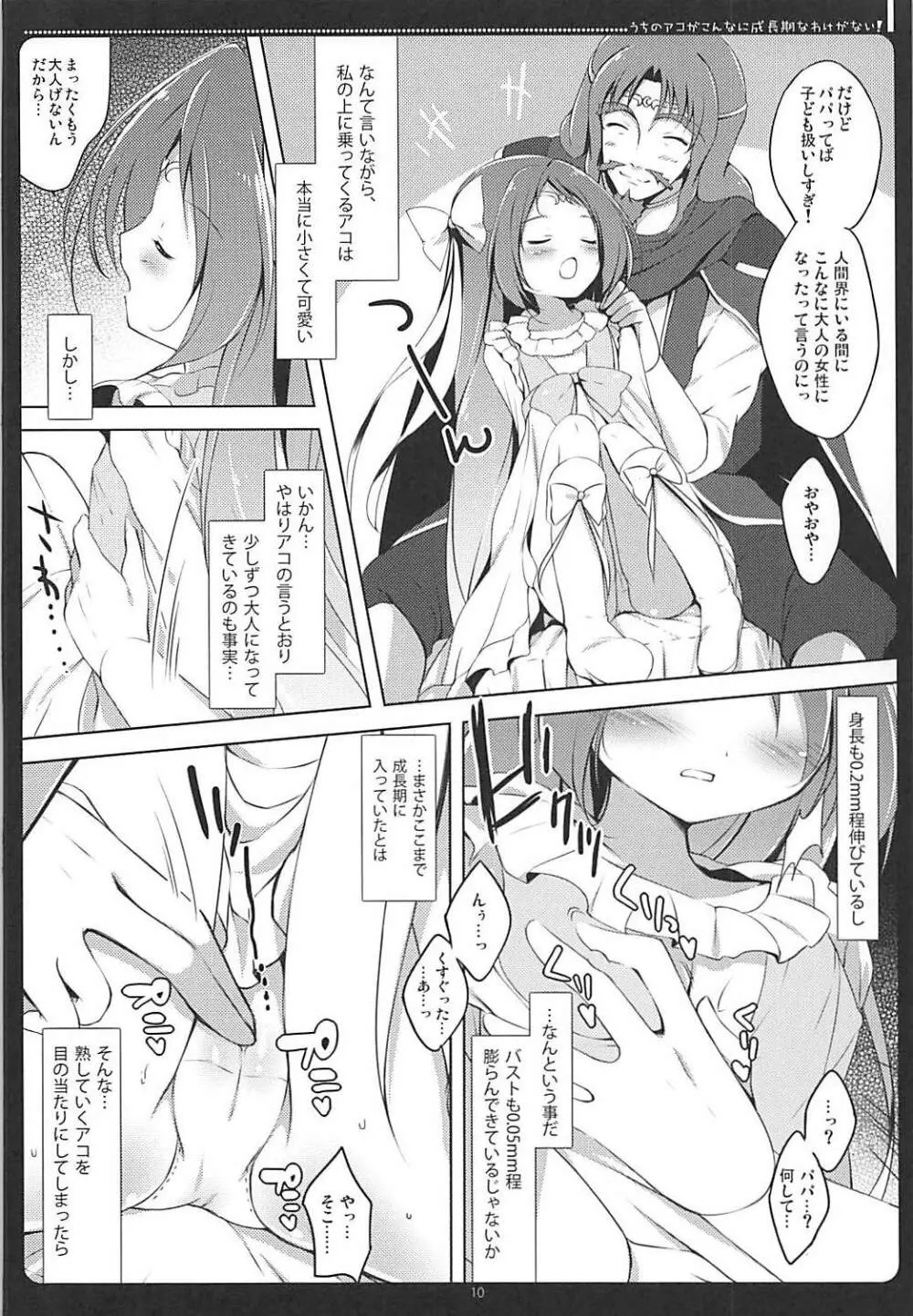 うちのアコがこんなに成長期なわけがない！ - page8