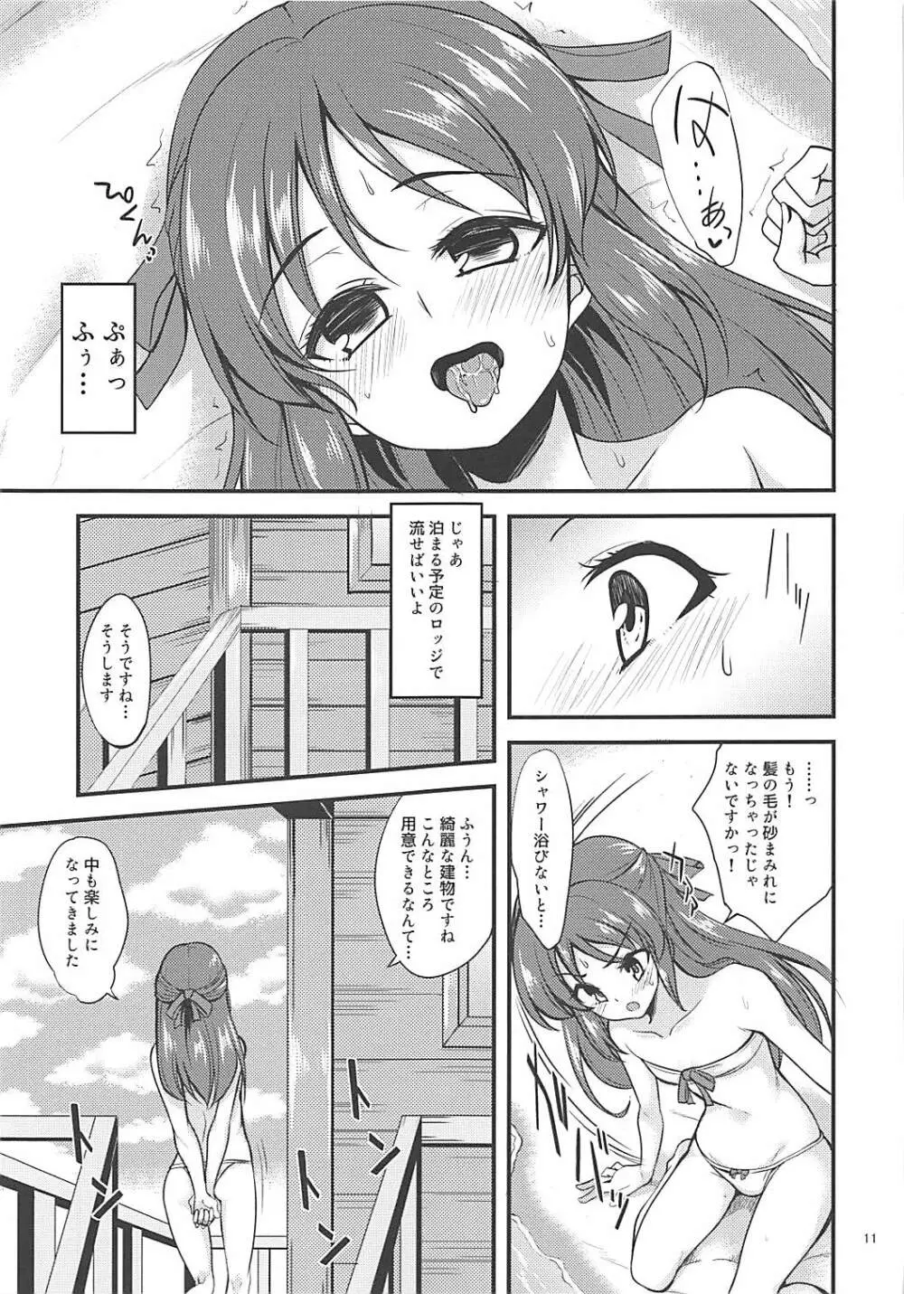 橘ありすのイメージビデオ体験記 - page10