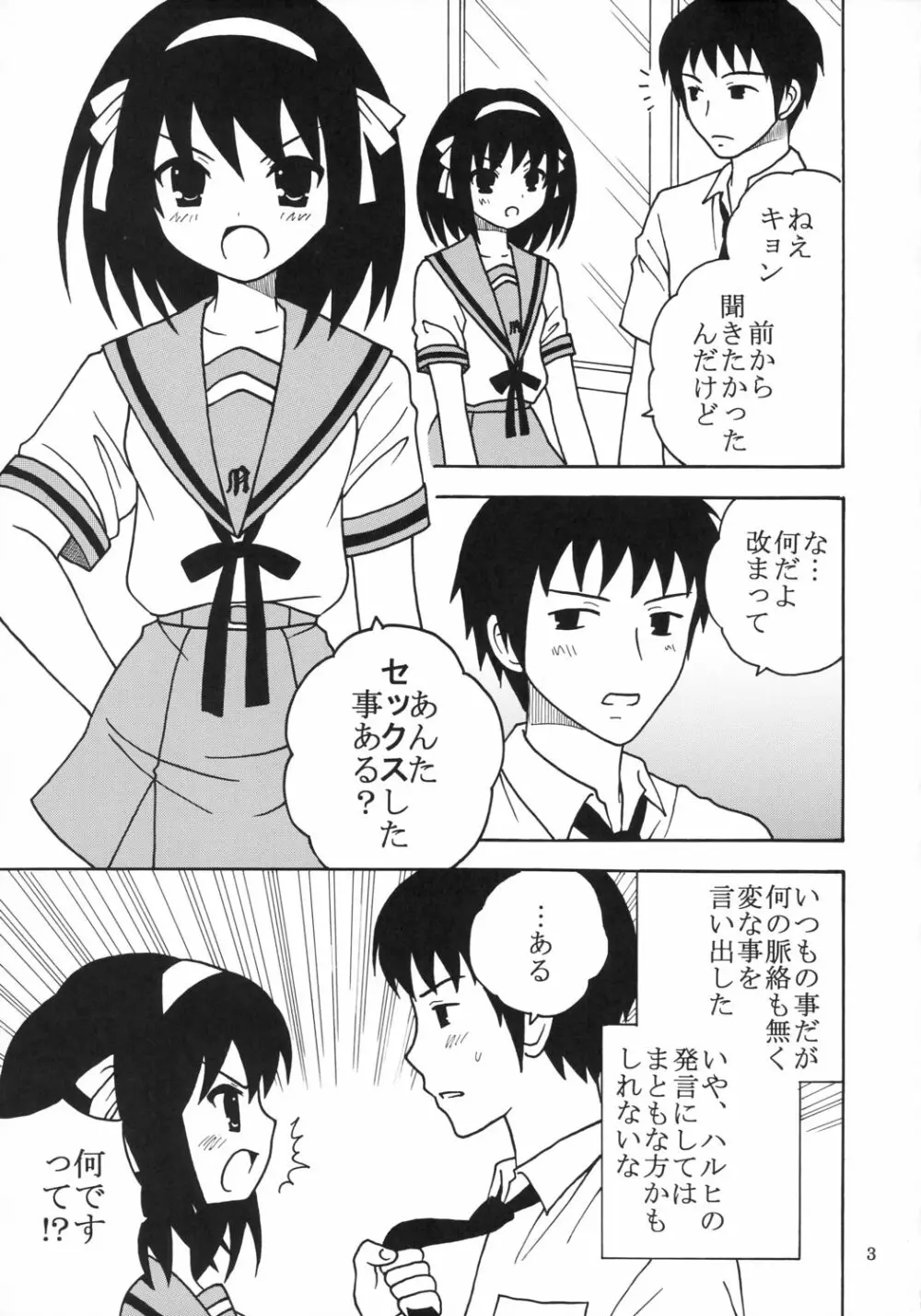 涼宮ハルヒの淫謀 1 - page4