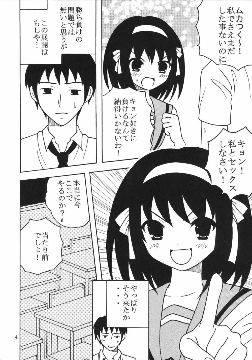 涼宮ハルヒの淫謀 1 - page5