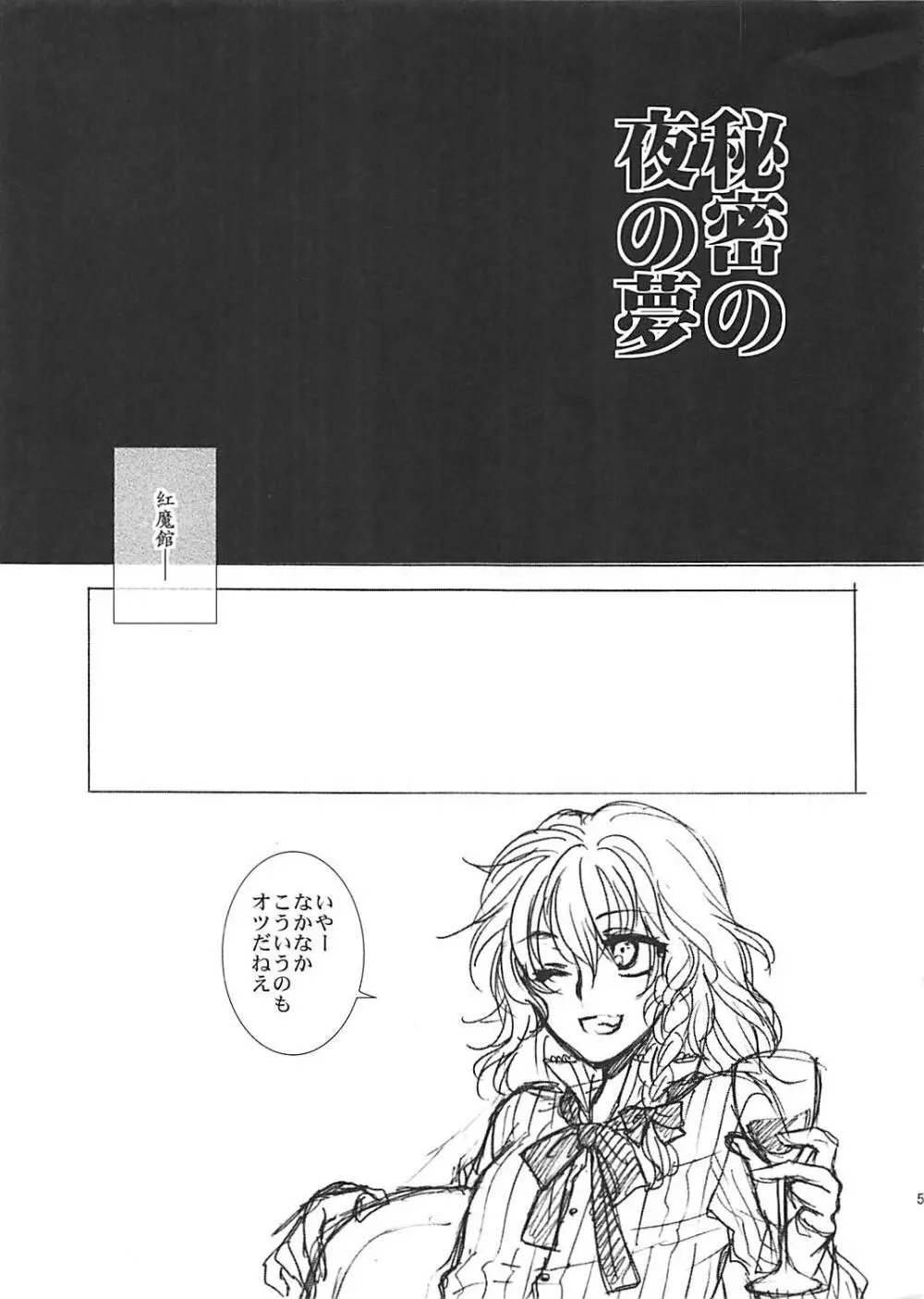 秘密の夜の夢 - page4