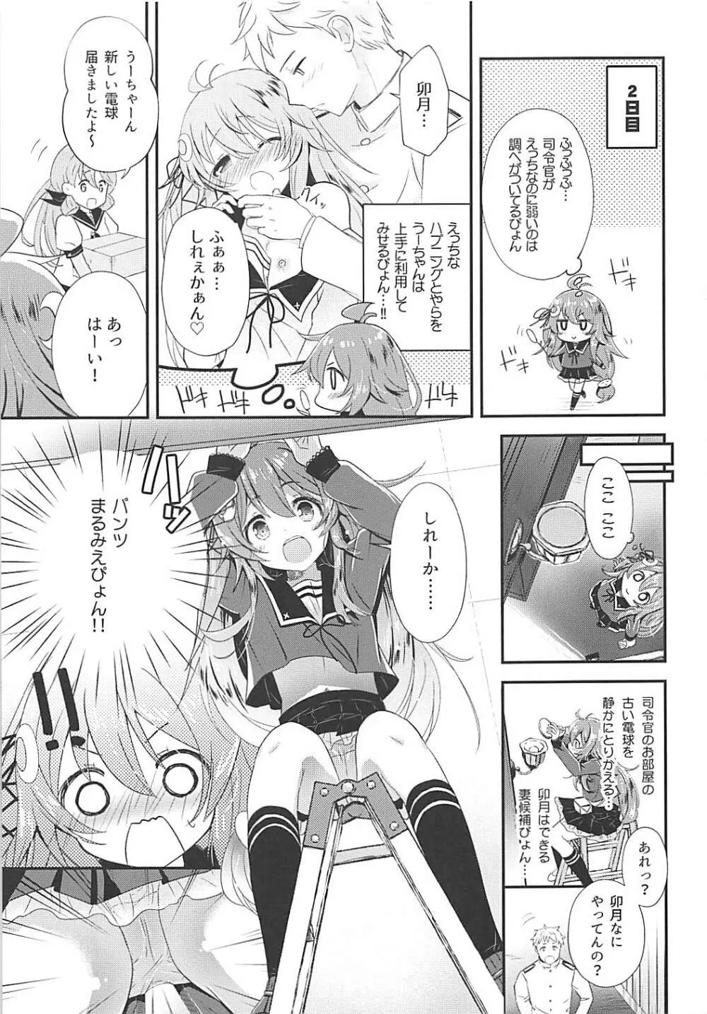 卯月えっちなハプニングは歓迎ぴょん♡ - page4