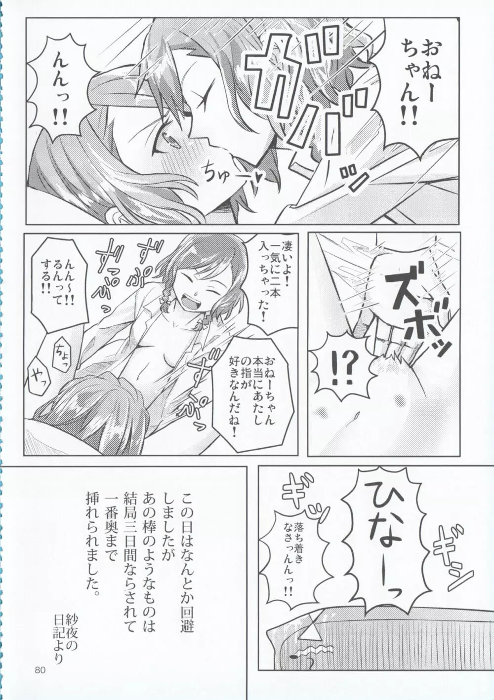 氷川姉妹18禁合同「夜まで待てない」 - page80