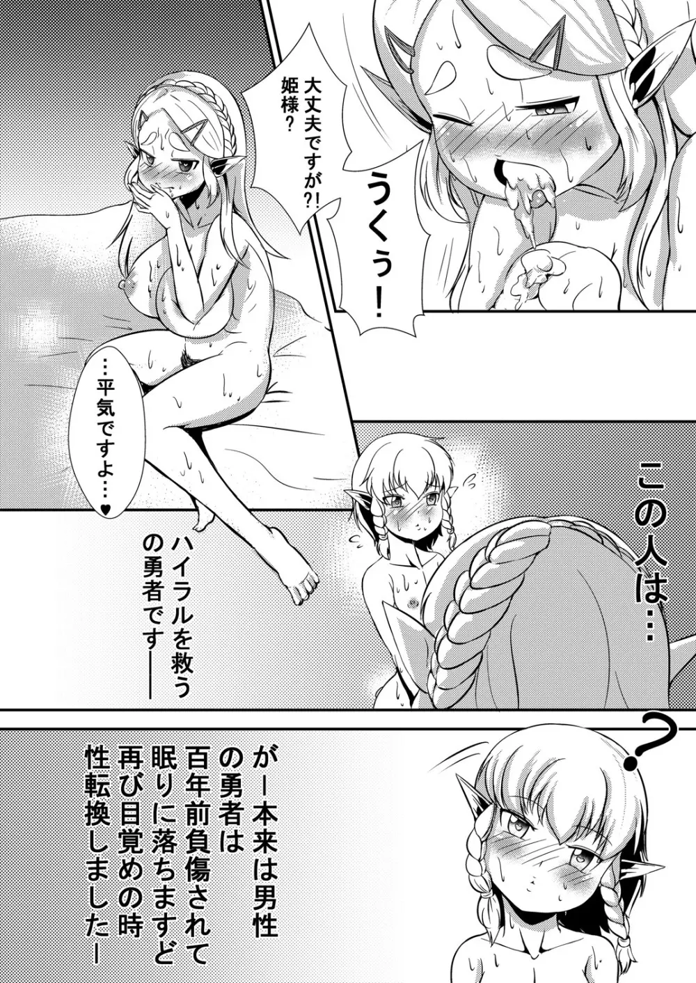 姫ど勇者のハイラル日常 - page3