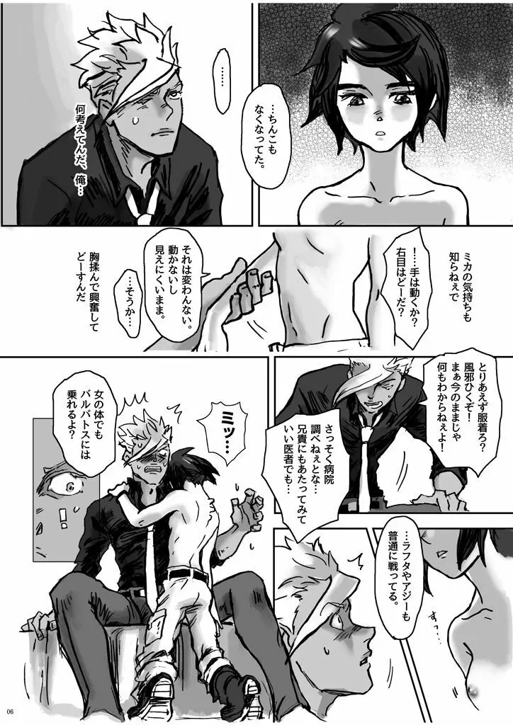 俺のミカが女の子になっちまった! - page8