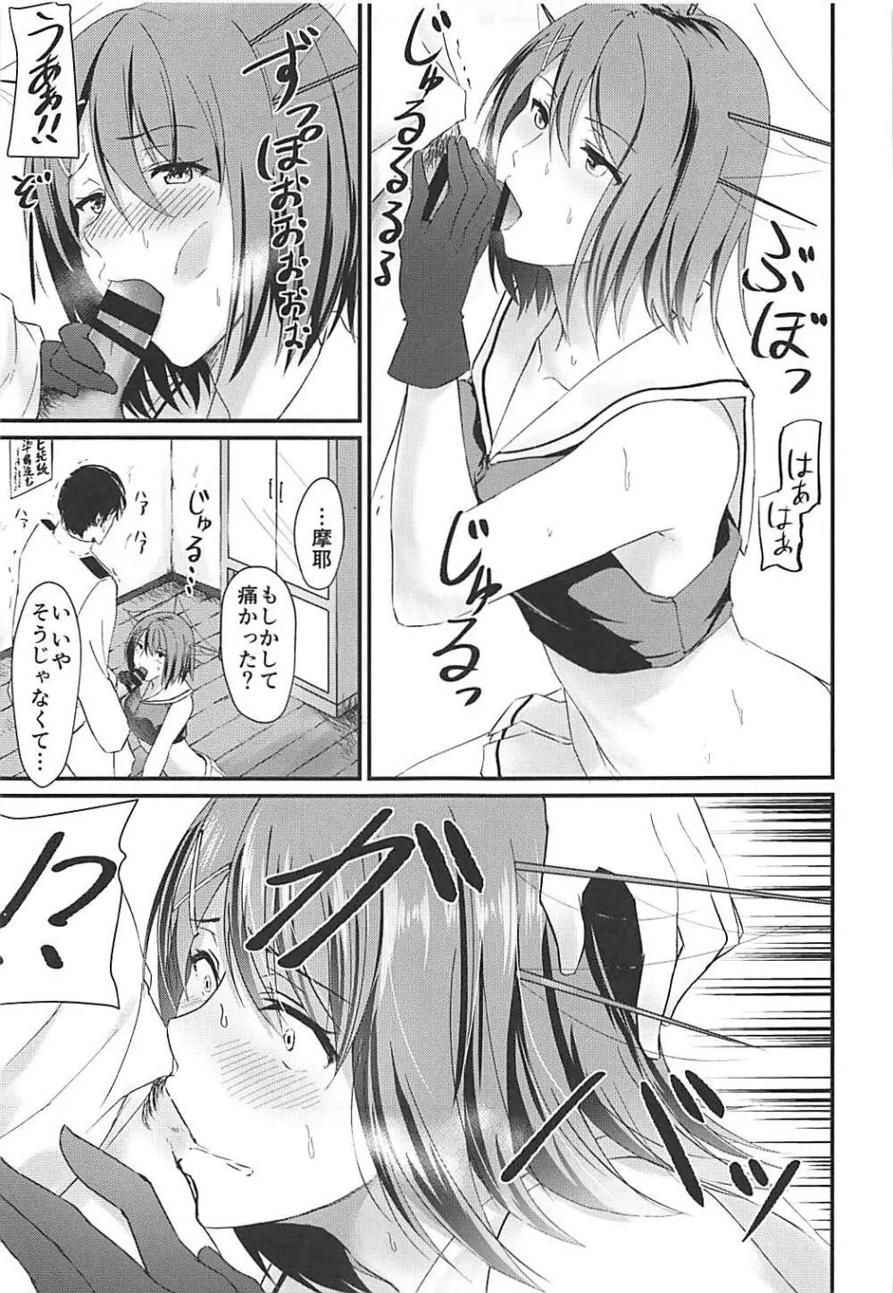 摩耶様がアソコにちゅっちゅしてくる本 - page10