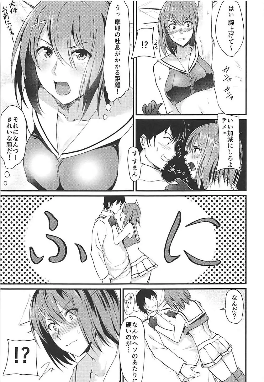 摩耶様がアソコにちゅっちゅしてくる本 - page4