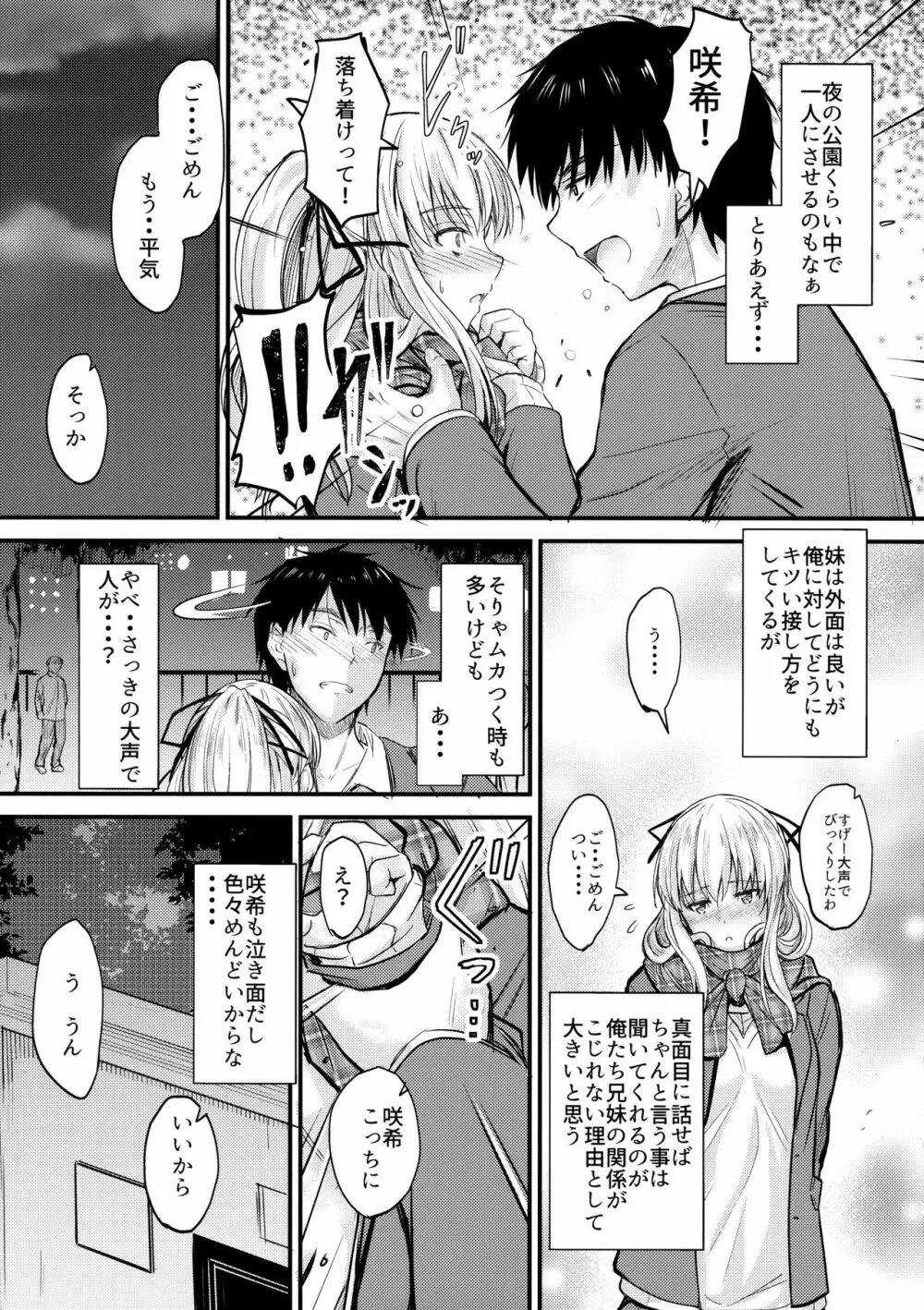 俺と妹のナイショゴト - page6