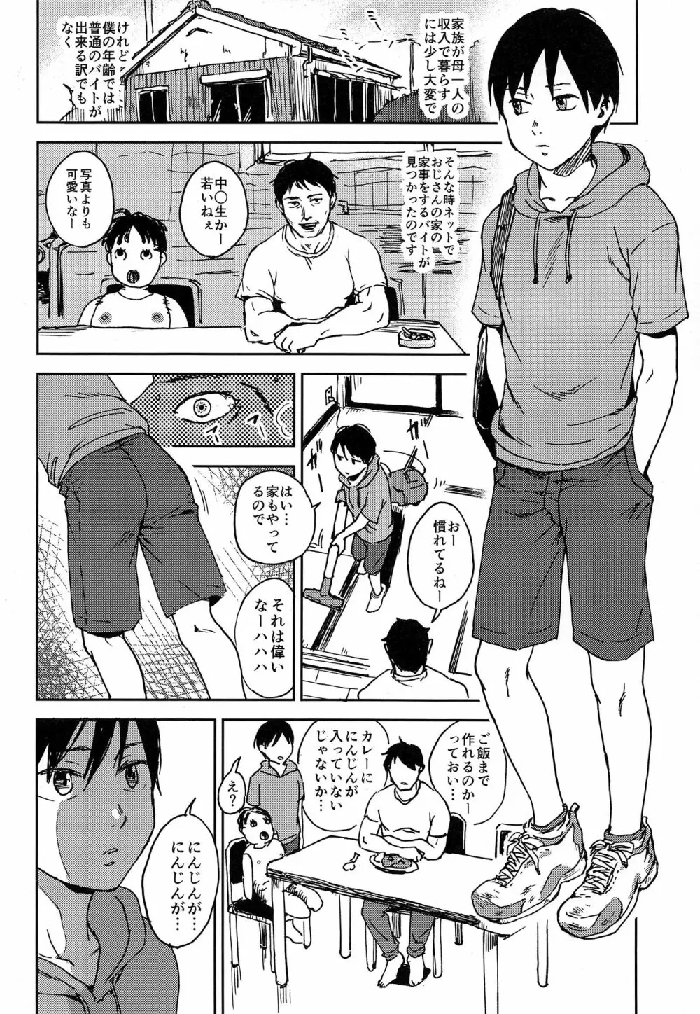 平屋に住むおじさんと過ごした時の話 - page7