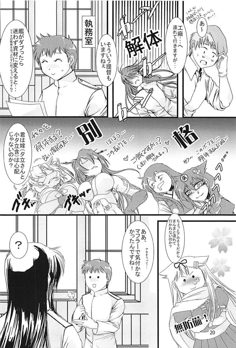 神通ちゃんと提督さんの休日 弐 - page19