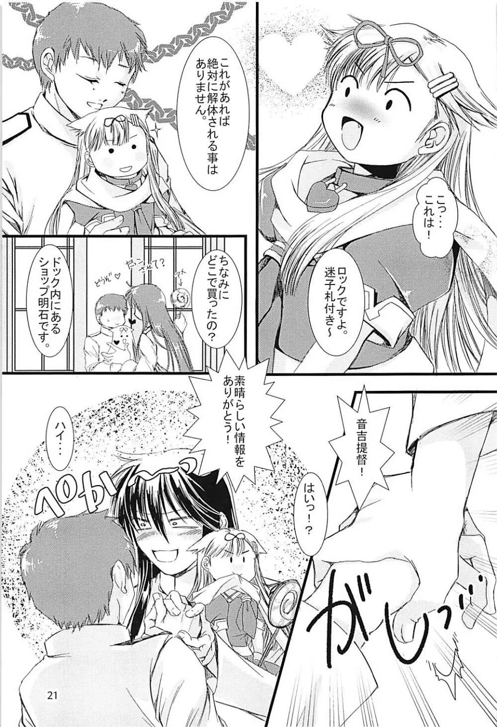 神通ちゃんと提督さんの休日 弐 - page20