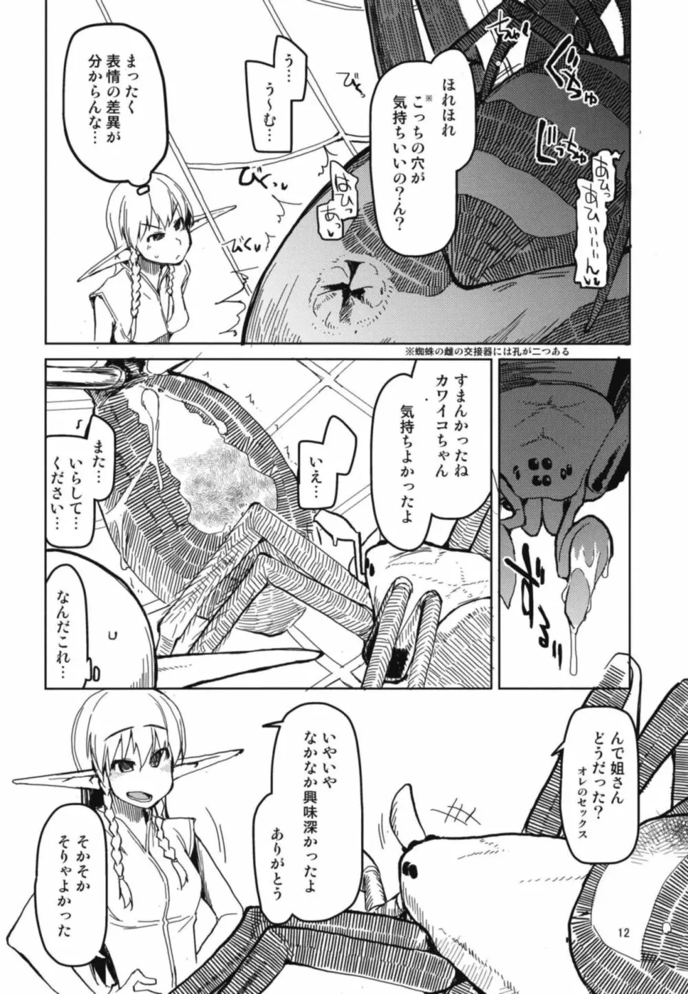 ドスケベエルフの異種姦日記 5 - page14